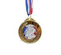 no/no France Flag Country City Culture Gold Award Winner Medal First Place Ribbon