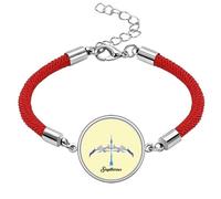no/no Frank Intuition Sagittarius Lucky Red String Bracelet Rope Bracelet Handmade