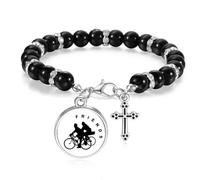 no/no Friends Bicycles Beaded Bracelet Boho Jewelry