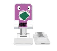 no/no Fun Laugh Mouth Purple Emotion Chortle Adjustable Cell Phone Stand Desk Foldable