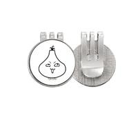 no/no Garlic Insidous Lovely Little Face Golf Ball Marker Hat Cap Clip Enamel Magnetic