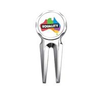 no/no Gender Difference Australian Rainbow Equality Golf Divot Tool Golf Ball Marker Repair Tool