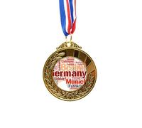 no/no Germany City Name Map Style Pattern Gold Award Winner Medal First Place Ribbon