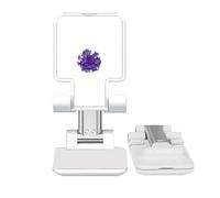 no/no Germany The Blue Cornflower Botany Adjustable Cell Phone Stand Desk Foldable