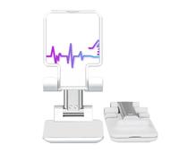 no/no Gesture Line Gradual Encouragement Adjustable Cell Phone Stand Desk Foldable
