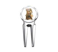 no/no gods thunder thr authority Golf Divot Tool Golf Ball Marker Repair Tool