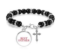 no/no Good Father Example Parents Beaded Bracelet Boho Jewelry