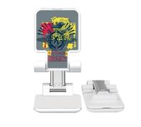 no/no Graffiti Street Lion Crown Your Highness Adjustable Cell Phone Stand Desk Foldable