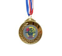 no/no Graffiti Street Lion Crown Your Highness Gold Award Winner Medal First Place Ribbon