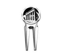 no/no Greek Acropolis Athens Ancient Golf Divot Tool Golf Ball Marker Repair Tool