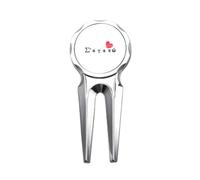 no/no Greek I Love You Text Antiquity Mandarin Golf Divot Tool Golf Ball Marker Repair Tool