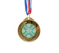 no/no Green Wheat Mexico Totems Ancient Civilization Gold Award Winner Medal First Place Ribbon