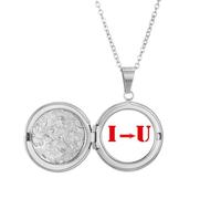 no/no Grow Change Father Dad Future Locket Necklace Hold Picture Jewelry Birthday Gift