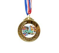 no/no Guantanamo Trinidad Cuba Graffiti Gold Award Winner Medal First Place Ribbon