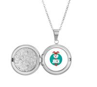 no/no happy halloween jack Locket Necklace Hold Picture Jewelry Birthday Gift