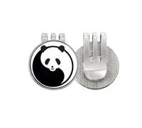 no/no Harmonize Positive Negative Panda Surroundings Golf Ball Marker Hat Cap Clip Enamel Magnetic