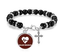 no/no Heart-Broken Injury Fluctuation Beaded Bracelet Boho Jewelry