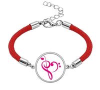 no/no High-nute Low-nute Hearts Lucky Red String Bracelet Rope Bracelet Handmade