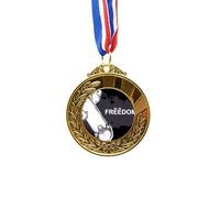 no/no Hip-Hop Freedom Skateboard Monster Pattern Gold Award Winner Medal First Place Ribbon