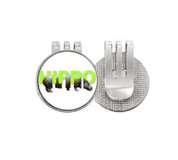 no/no Hippo Body Combination Golf Ball Marker Hat Cap Clip Enamel Magnetic