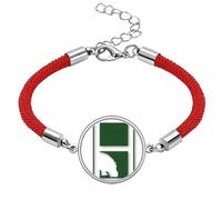no/no Hippo Weight River Mud Art Deco Fashion Lucky Red String Bracelet Rope Bracelet Handmade