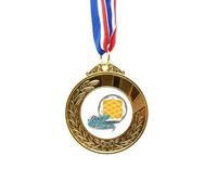no/no Hong Kong PineFruit Bun China Gold Award Winner Medal First Place Ribbon