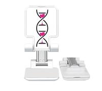 no/no Hourglass Love Double Helix Gene Adjustable Cell Phone Stand Desk Foldable