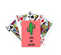 no/no Hug Me Please Cactus Poker Playing Card Tabletop Board Game