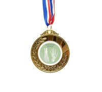 no/no Human Skeleton Hand And Foot Gold Award Winner Medal First Place Ribbon