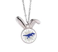 no/no Hunting Hunting Animal King Rabbit Necklace Pendant Bunny Animal Jewelry Gift