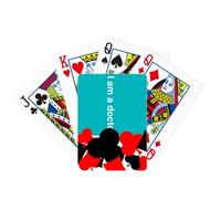 no/no I Am A Doctor's Verbal Description Symbol Poker Playing Card Classic Game