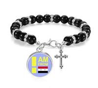 no/no I Am from Asia Art Deco Fashion Beaded Bracelet Boho Jewelry