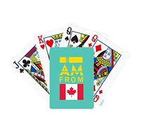 no/no I Am From Canada Poker Playing Card Tabletop Board Game