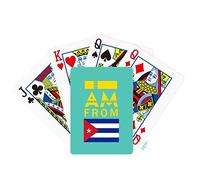 no/no I Am From Cuba Poker Playing Card Tabletop Board Game