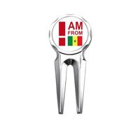 no/no I Am From Nigeria Art Deco Fashion Golf Divot Tool Golf Ball Marker Repair Tool
