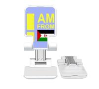 no/no I Am From Western Sahara Art Deco Fashion Adjustable Cell Phone Stand Desk Foldable