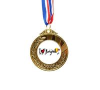 no/no I Love Belgium Word Flag Love Heart Illustration Gold Award Winner Medal First Place Ribbon