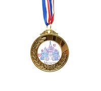 no/no I Love Moscow Basil's Cathedral Russia Gold Award Winner Medal First Place Ribbon