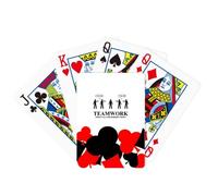 no/no Identify Tacit Understanding Member Team Symbol Poker Playing Card Classic Game