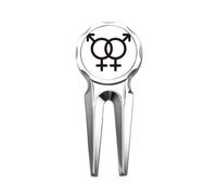 no/no Identifying Rainbow Equality Double-Number Distinction Golf Divot Tool Golf Ball Marker Repair Tool