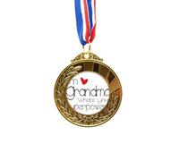 no/no I'm a Grandma What's your Superpower Gold Award Winner Medal First Place Ribbon