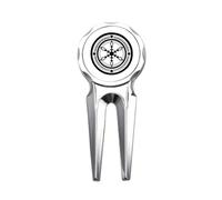 no/no Incredlble Stars Print Array Golf Divot Tool Golf Ball Marker Repair Tool