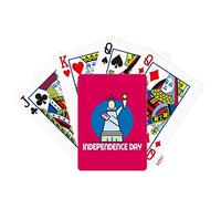 no/no Independence Day Freedom Unity Poker Playing Card Tabletop Board Game