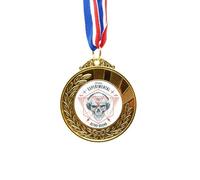 no/no Indian Skeleton Sacrifice Totem Tattoo Gold Award Winner Medal First Place Ribbon
