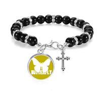 no/no Insect Harm Fears Animal Butterflies Beaded Bracelet Boho Jewelry