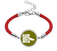 no/no Insect Harm Fears Animal Mantis Lucky Red String Bracelet Rope Bracelet Handmade