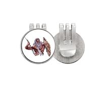 no/no king gods thunder right Golf Ball Marker Hat Cap Clip Enamel Magnetic