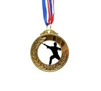 no/no Kung Fu Martial Art Chinese Shaolin Stick Gold Award Winner Medal First Place Ribbon