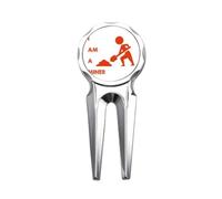 no/no Labor Resources Spade Mineral Miners Golf Divot Tool Golf Ball Marker Repair Tool
