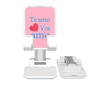 no/no Latin I Love You Simple Text Casual Adjustable Cell Phone Stand Desk Foldable
